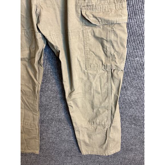 Wrangler Riggs Mens Work Wear Cargo Pants Size 36 Brown Rugged Outdoor Mid Rise - Picture 5 of 12